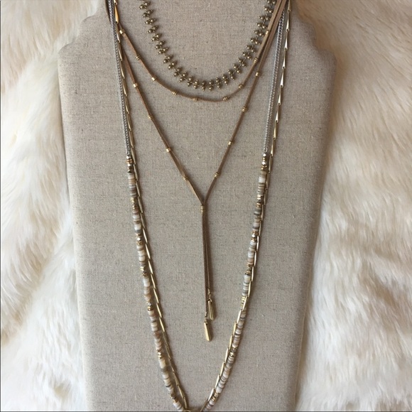 Stella & Dot - Aven Layering Necklace - Picture 5 of 8